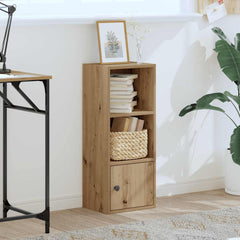 Bookcase 31x24x77 cm Engineered Wood Height 77 cm Artisan oak