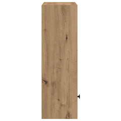 vidaXL Bookcase Artisan Oak 31x24x77 cm Engineered Wood 6