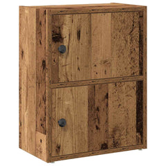 vidaXL Bookcase Old Wood 40x24x52 cm Engineered Wood 2