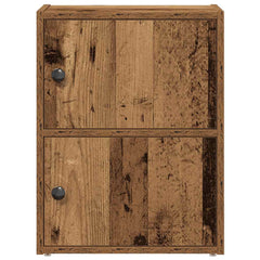 vidaXL Bookcase Old Wood 40x24x52 cm Engineered Wood 4