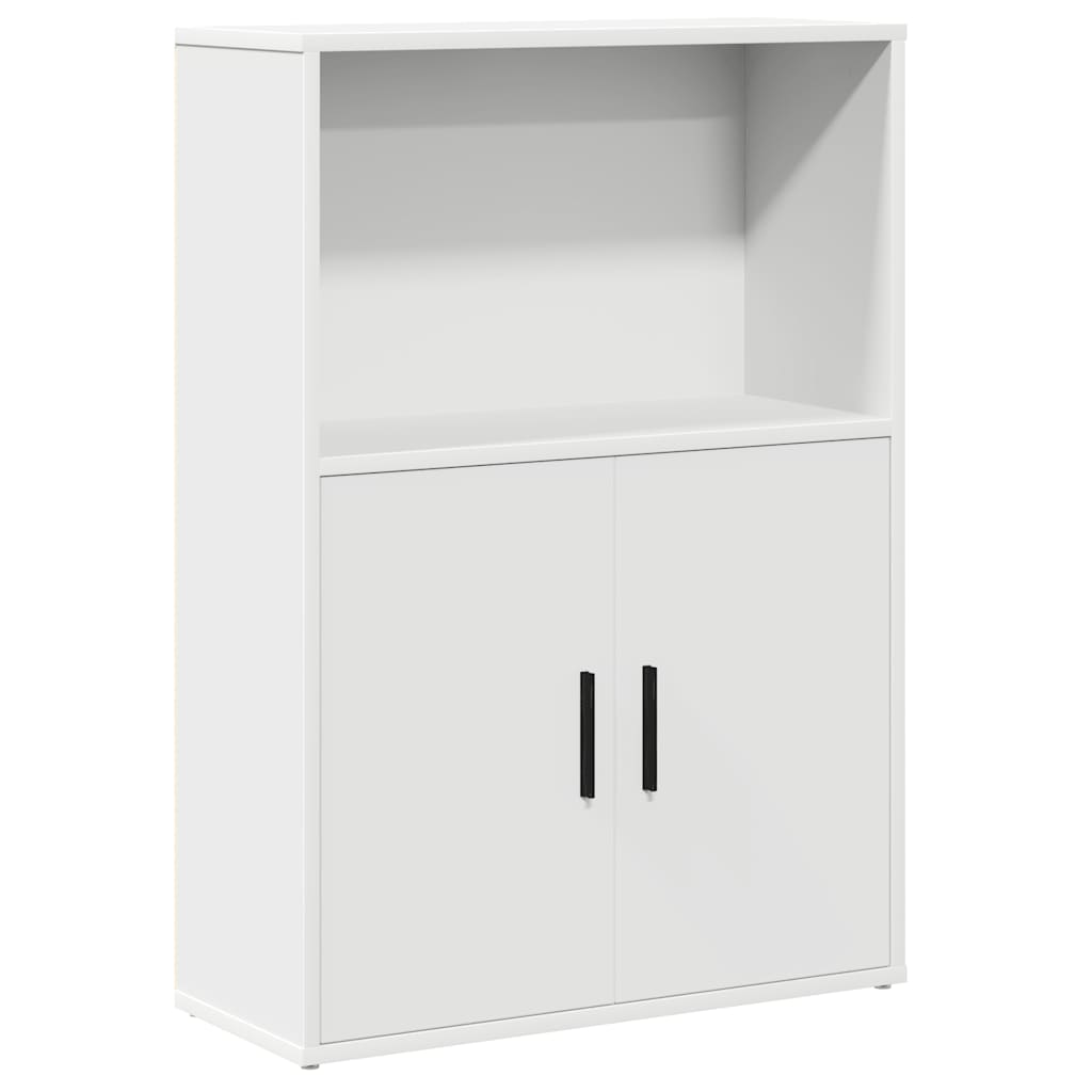 vidaXL Bookcase White 60x24x85 cm Engineered Wood 2