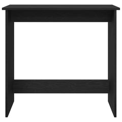 vidaXL Desk Black 80x40x75 cm Engineered Wood 4