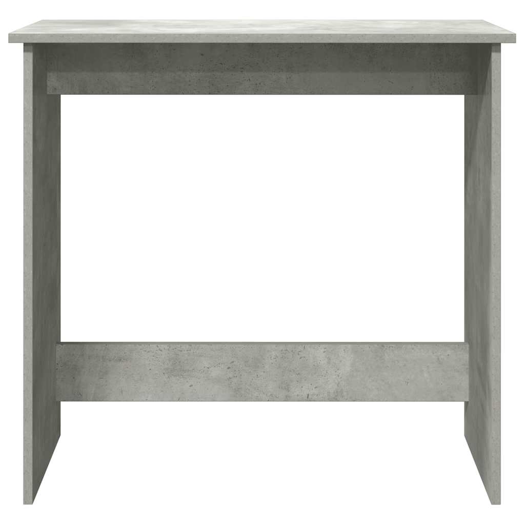 vidaXL Desk Concrete Grey 80x40x75 cm Engineered Wood 4