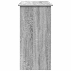 vidaXL Desk Grey Sonoma 80x40x75 cm Engineered Wood 5