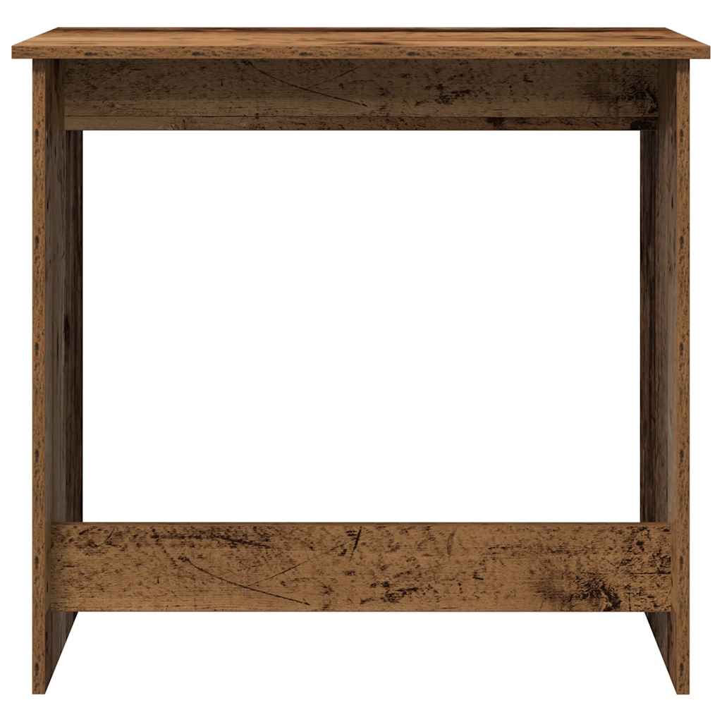 vidaXL Desk Old Wood 80x40x75 cm Engineered Wood 4