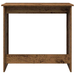 vidaXL Desk Old Wood 80x40x75 cm Engineered Wood 4