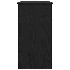 vidaXL Desk Black 80x40x75 cm Engineered Wood 6