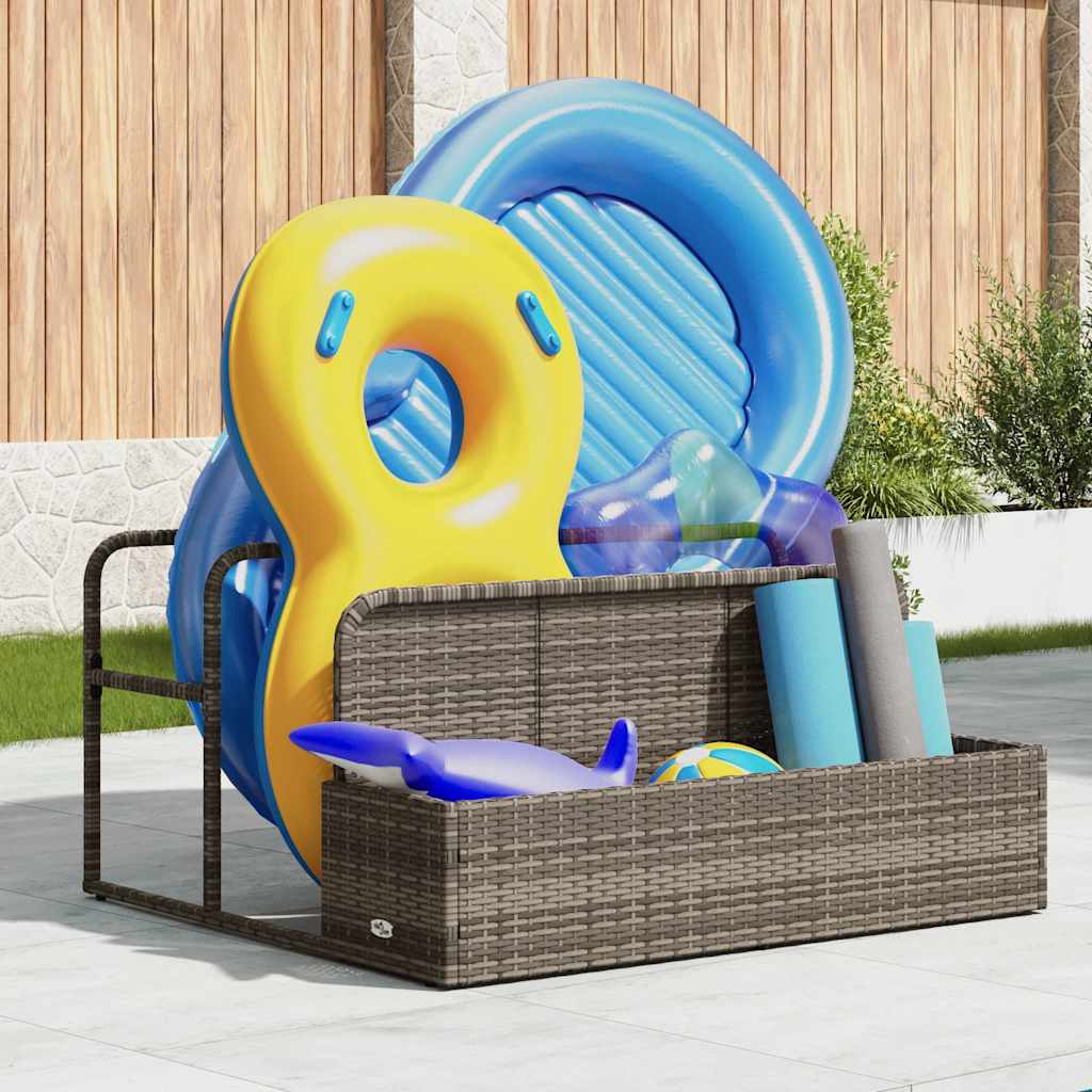 Poolside Float Storage Poly Rattan