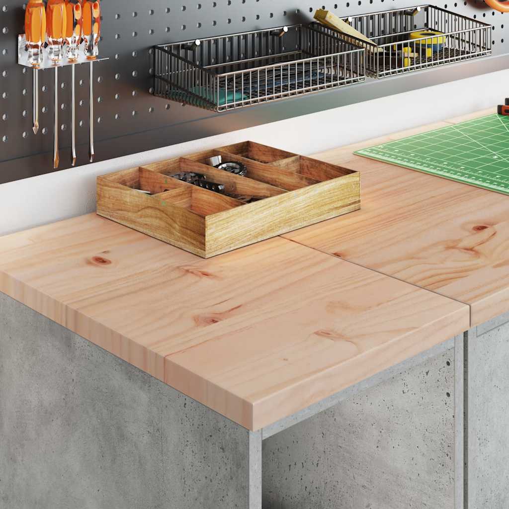 vidaXL Garage Storage Cabinet Concrete Grey 30x51x85 cm Solid Wood Pine 4