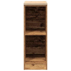 vidaXL Garage Storage Cabinet Old Wood 30x51x85 cm Solid Wood Pine 5