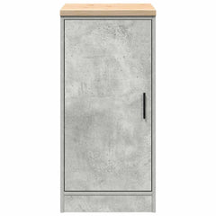 vidaXL Garage Storage Cabinet Concrete Grey 40x51x85 cm Solid Wood Pine 6