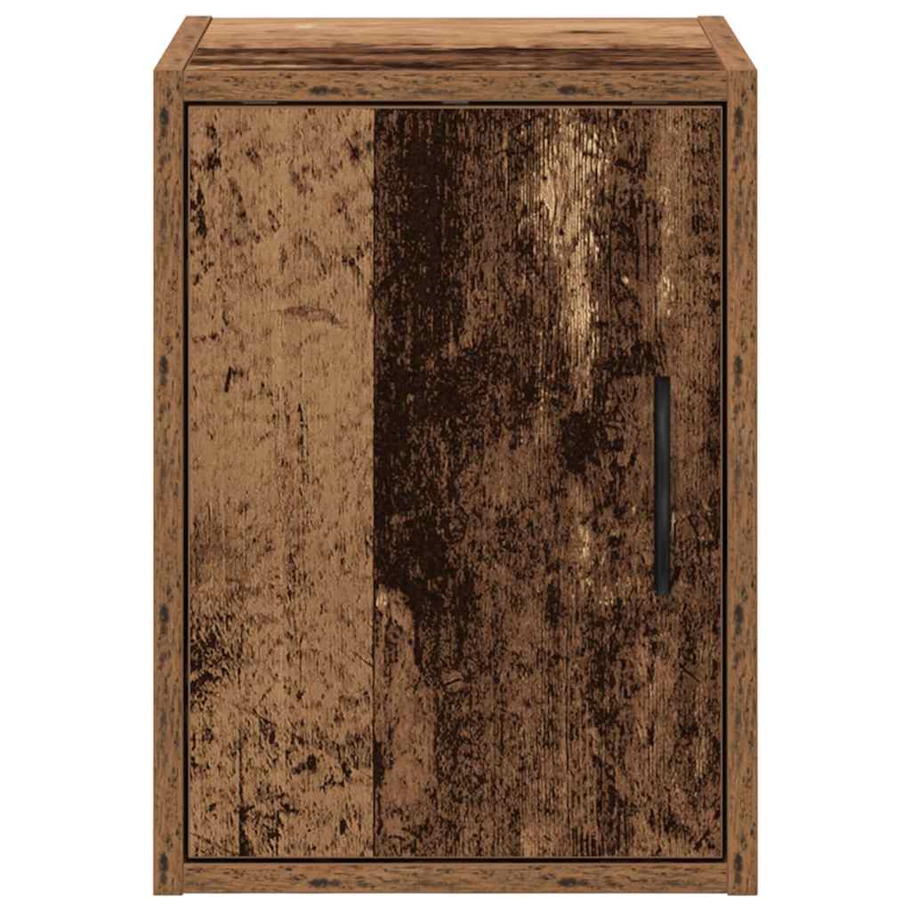 vidaXL Garage Wall Cabinets 2 pcs Old Wood Engineered Wood 6
