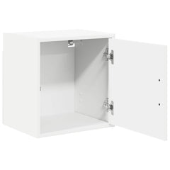 vidaXL Garage Wall Cabinet White Engineered Wood 5