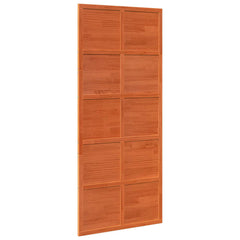 Barn Door Wax brown Solid Pine Wood 90 x 208 cm