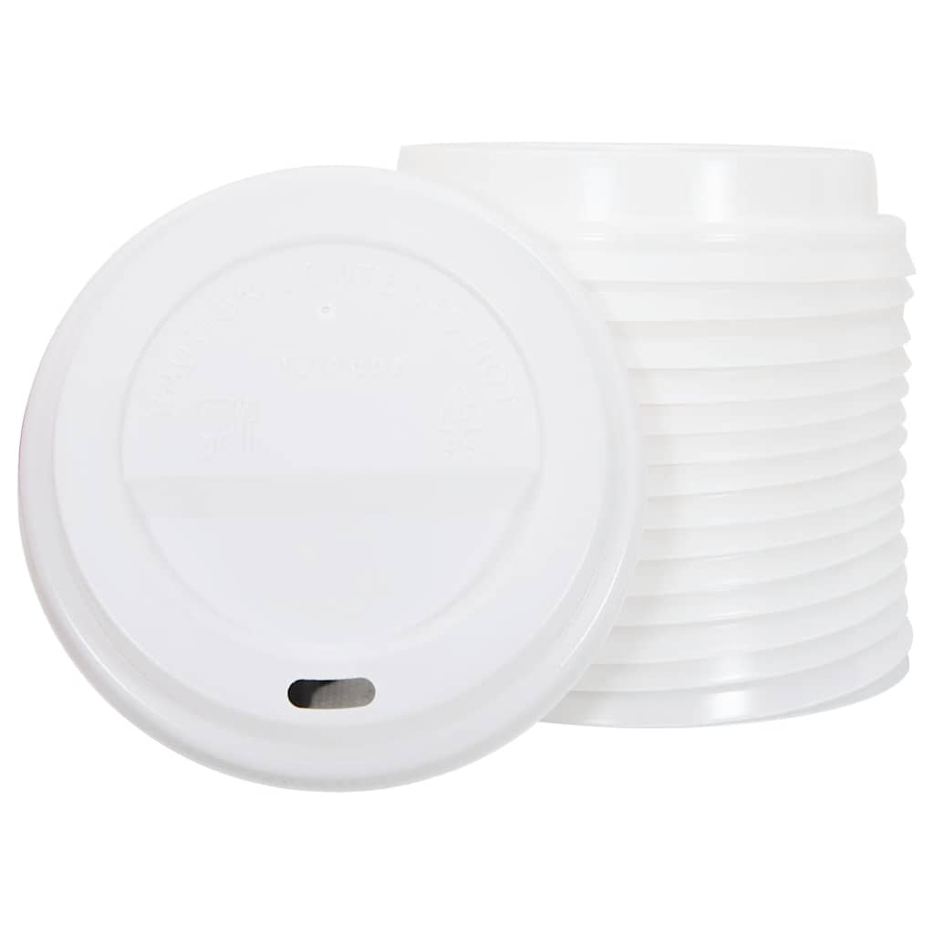 Paper Coffee Cups with Lids 1000 pcs 4oz 100 ml