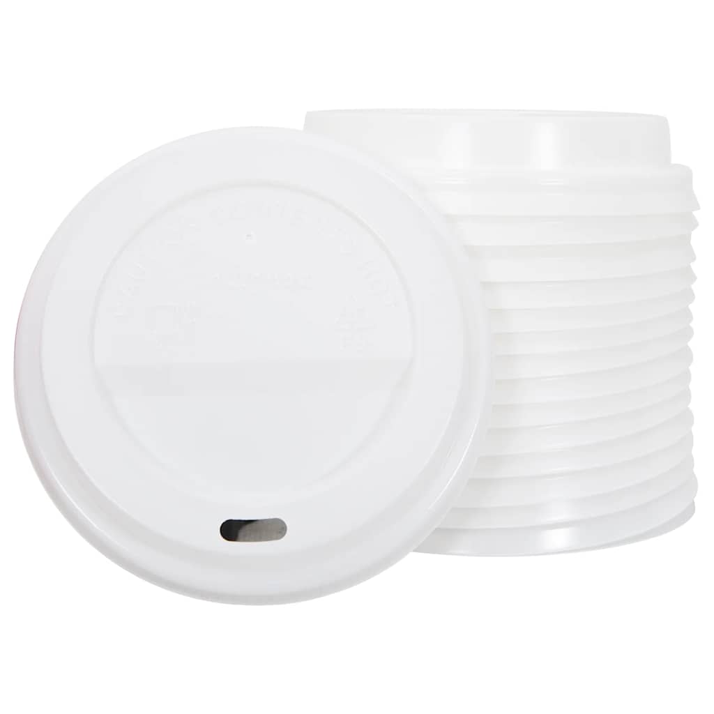 Paper Coffee Cups with Lids 1000 pcs 4oz 400 ml