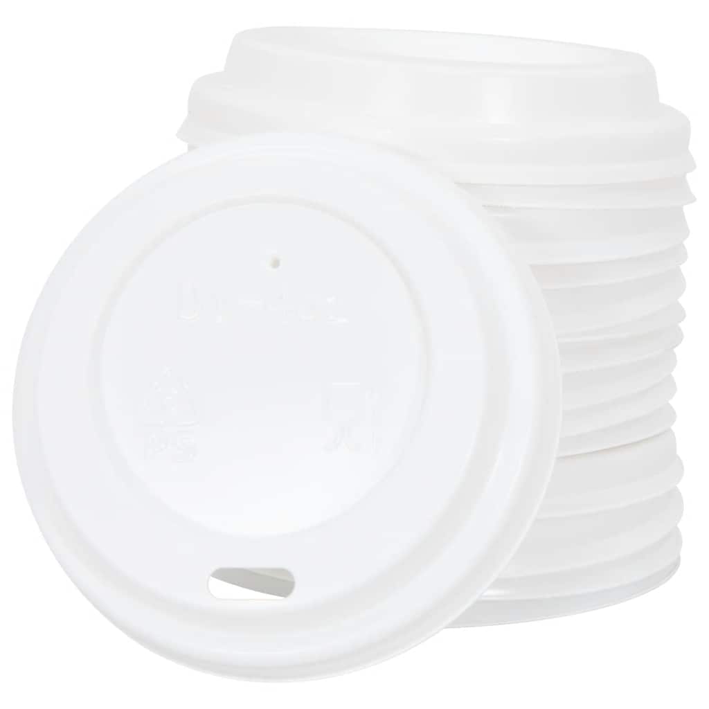 Paper Coffee Cups with Lids 1000 pcs 4oz 100 ml
