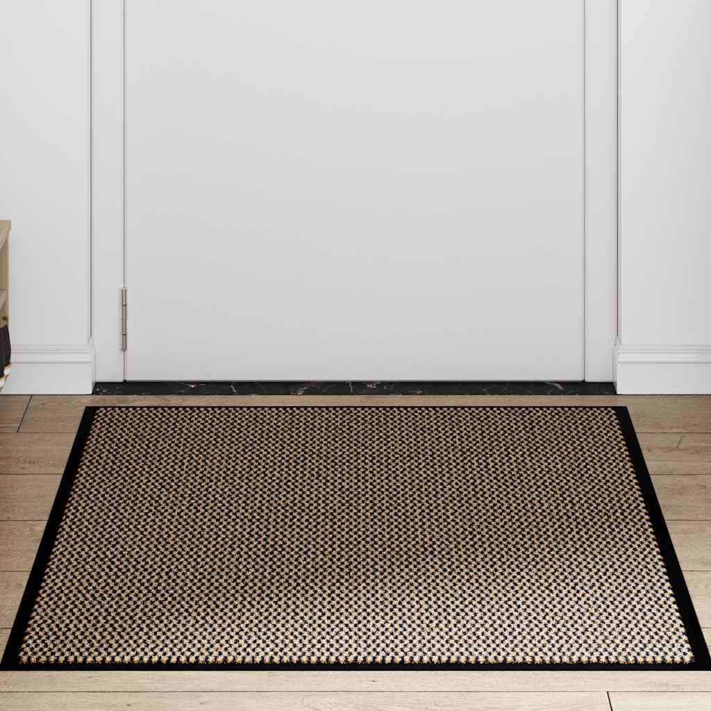 vidaXL Doormat Brown 90x150 cm 2