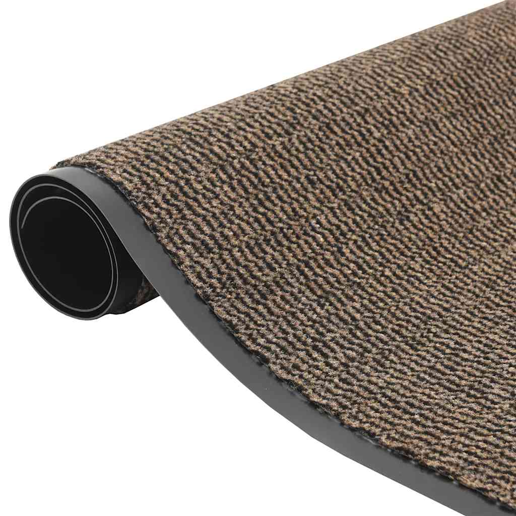 vidaXL Doormat Brown 90x150 cm 4
