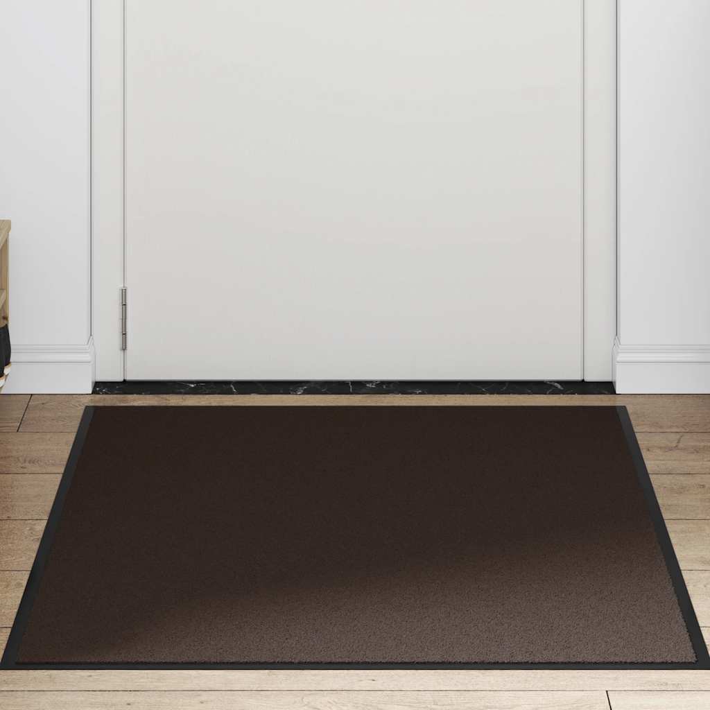vidaXL Doormat Brown 90x150 cm 2