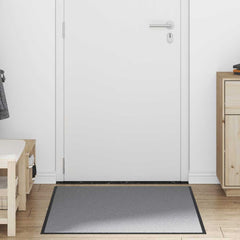vidaXL Doormat Grey 90x150 cm 3