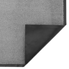 vidaXL Doormat Grey 90x150 cm 5