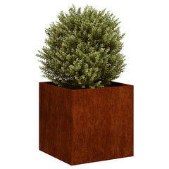 vidaXL Garden Planter Rusty 40 x 40 x 40 cm 3