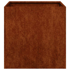 vidaXL Garden Planter Rusty 40 x 40 x 40 cm 5