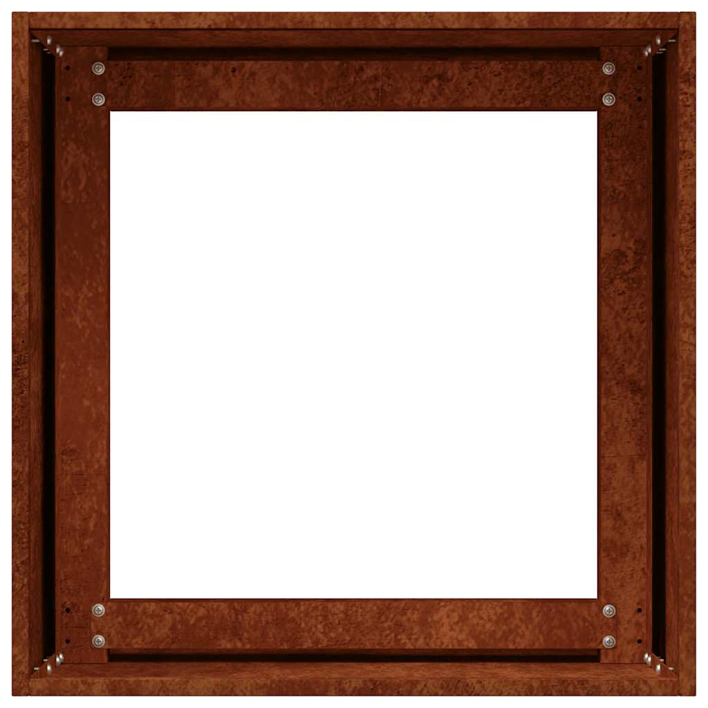 vidaXL Garden Planter Rusty 40 x 40 x 40 cm 6
