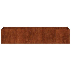vidaXL Garden Planter Rusty 200 x 40 x 40 cm 5