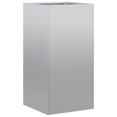 vidaXL Planter 40x40x80 cm Galvanised Steel 2