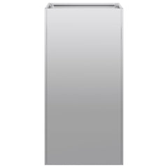 vidaXL Planter 40x40x80 cm Galvanised Steel 4