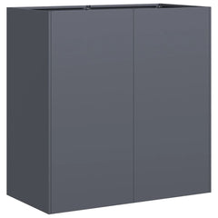 Planter 80x40x80 cm Cold-rolled Steel Anthracite