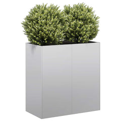 Planter 80x40x80 cm Cold-rolled Steel Galvanised steel