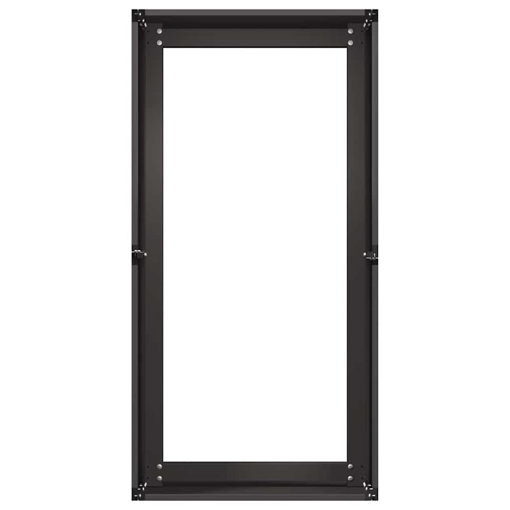 vidaXL Planter Black 40x80x40 cm Cold-rolled Steel 5