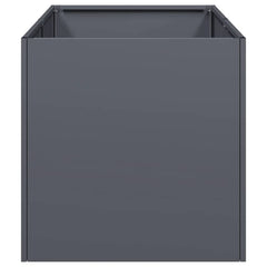 vidaXL Planter Anthracite 40x80x40 cm Cold-rolled Steel 4