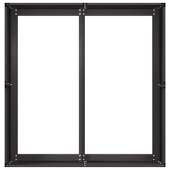 vidaXL Planter Black 80x80x40 cm Cold-rolled Steel 5