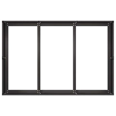 vidaXL Planter Black 120x80x40 cm Steel 5
