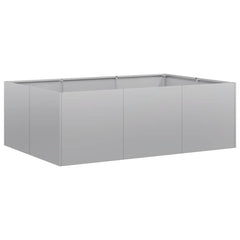 vidaXL Planter 120x80x40 cm Galvanised Steel 2