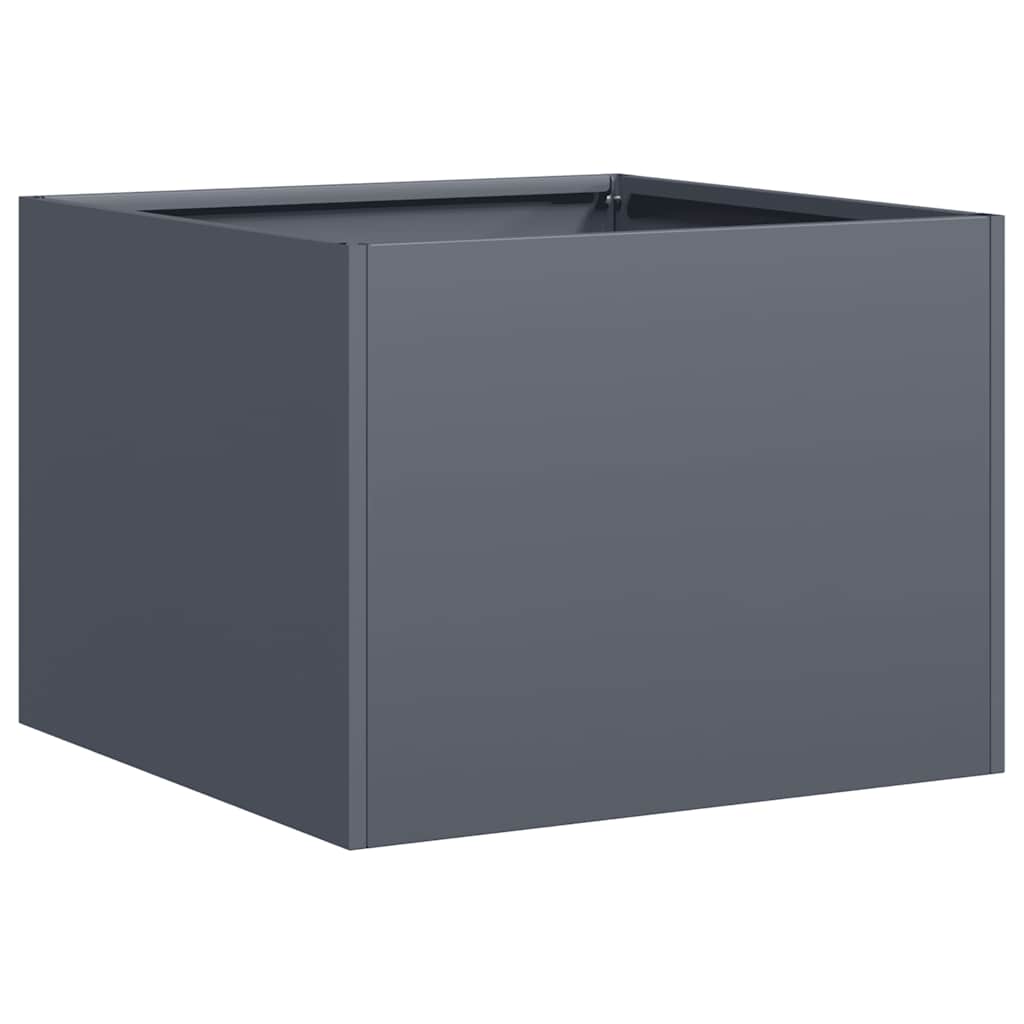 vidaXL Planter Anthracite 40x40x30 cm Steel 2