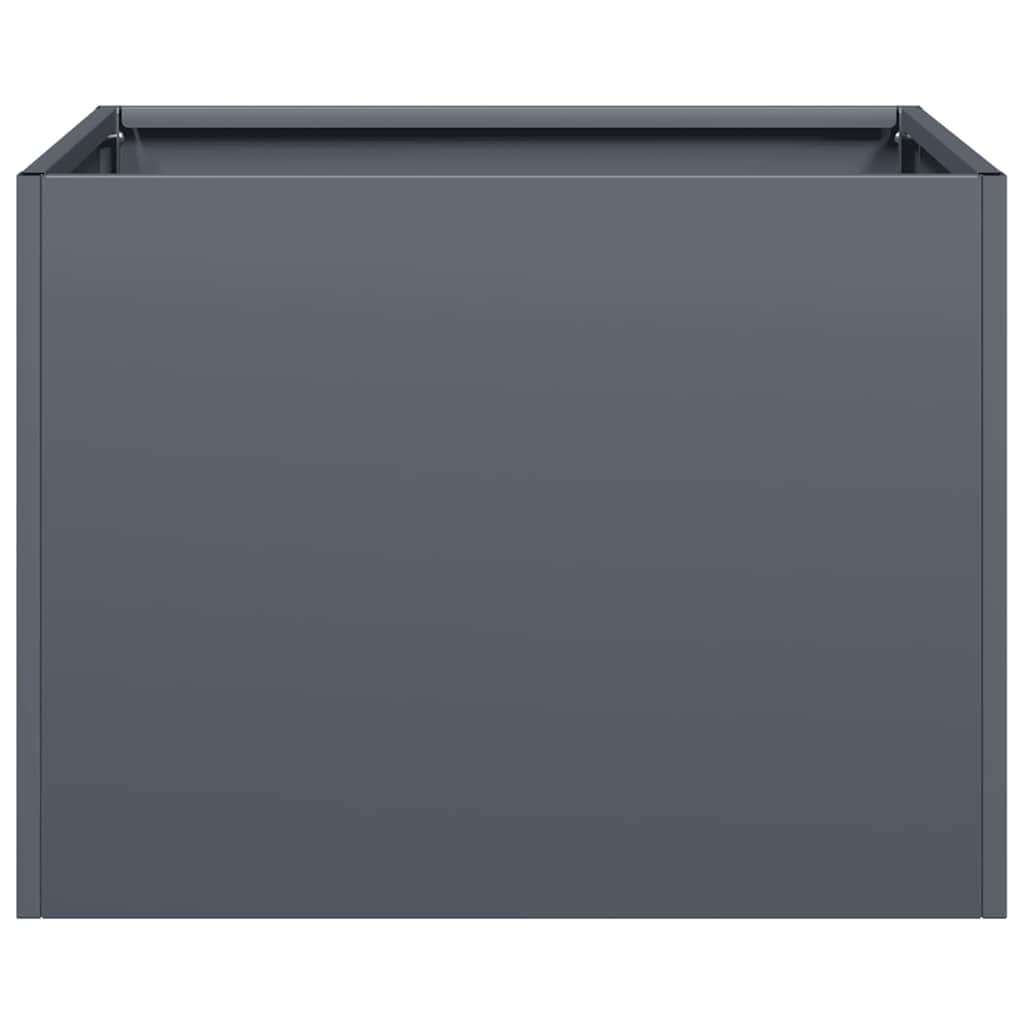 vidaXL Planter Anthracite 40x40x30 cm Steel 4