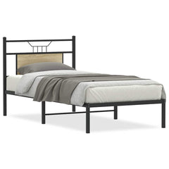 vidaXL Bed Frame without Mattress Sonoma Oak 90x200 cm Engineered Wood 2