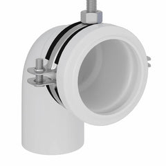vidaXL Wall Support for Urinal System Manual Blue 50 x 3 x 112 cm 6