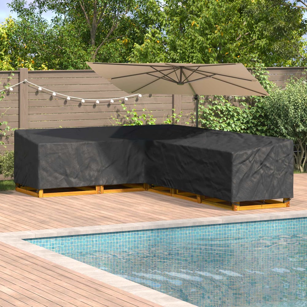 Furniture Cover 420D Oxford Fbric L-Shape 420D Oxford Fabric 355 cm 275 cm Right version