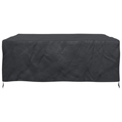 vidaXL Furniture Cover Plain Black 200 x 190 x 85 cm 600D 6