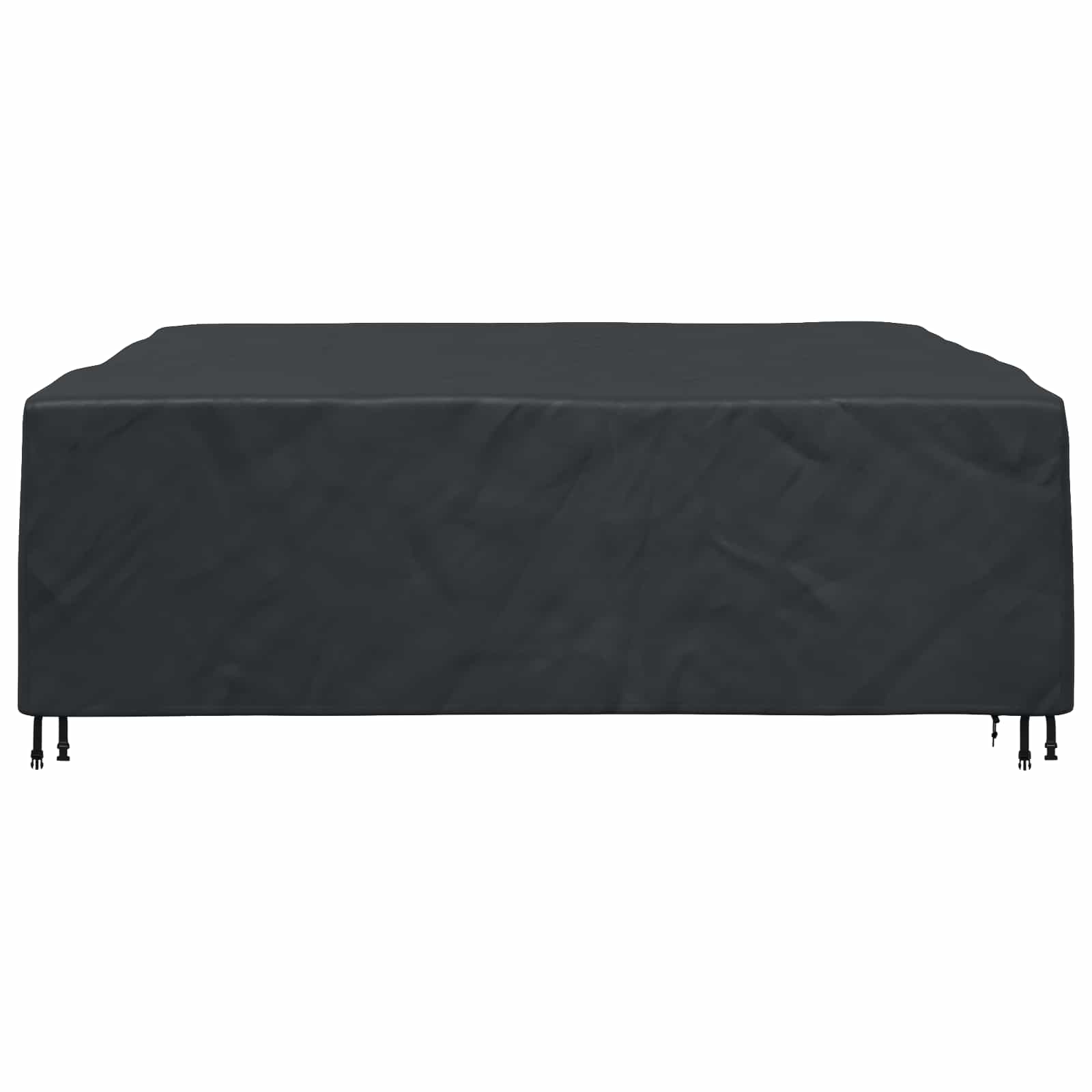 vidaXL Furniture Cover Plain Black 220 x 220 x 70 cm 420D 6