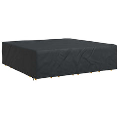 vidaXL Furniture Cover Plain Black 260 x 260 x 70 cm 420D 3