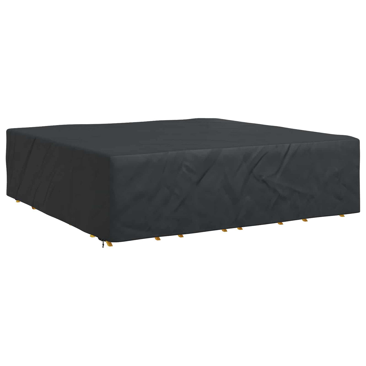 vidaXL Furniture Cover Plain Black 260 x 260 x 90 cm 210D 3