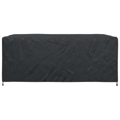 vidaXL Furniture Cover Plain Black 280 x 204 x 106 cm 420D 6