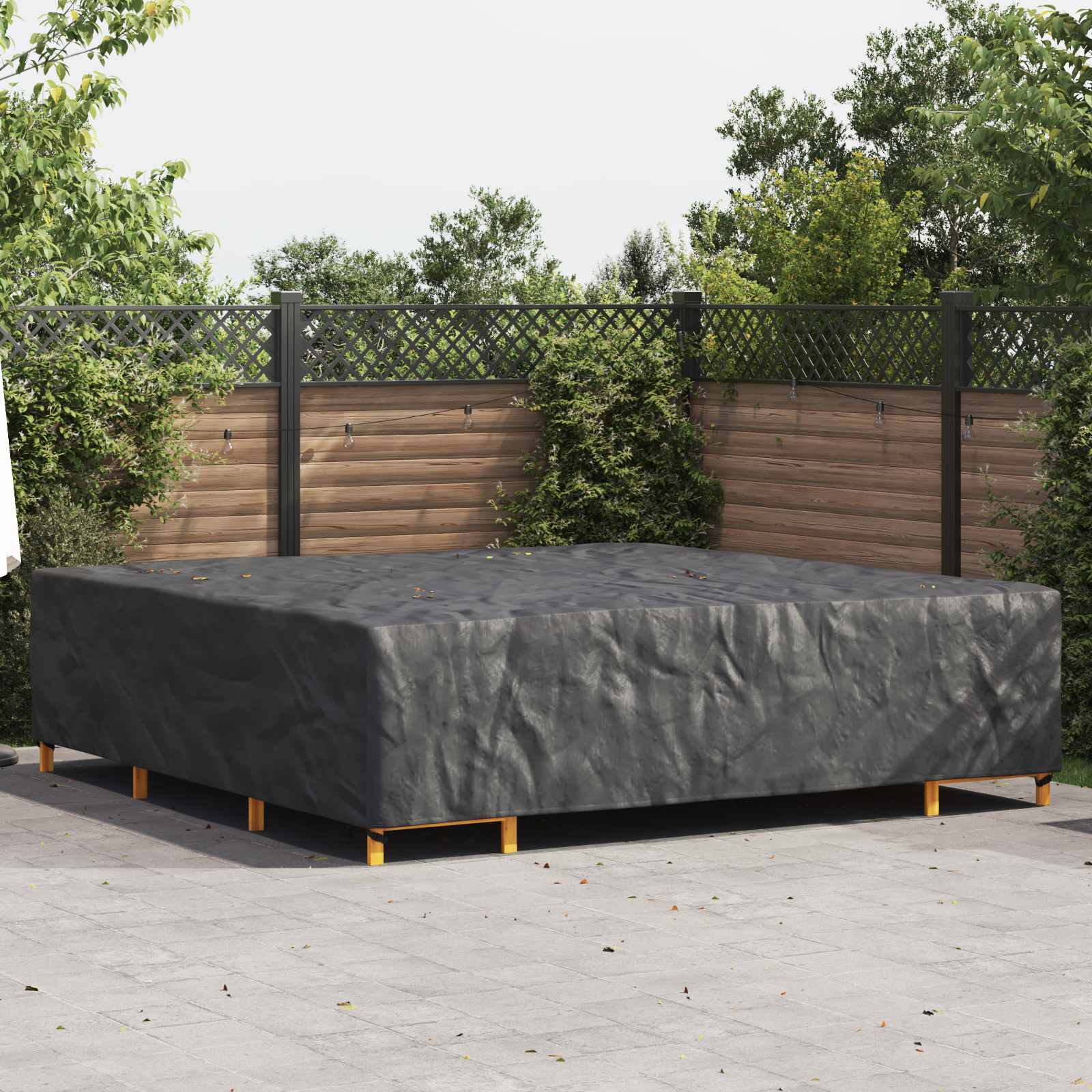 vidaXL Furniture Cover 300 x 300 x 70 cm 210D Rectangular Waterproof 1